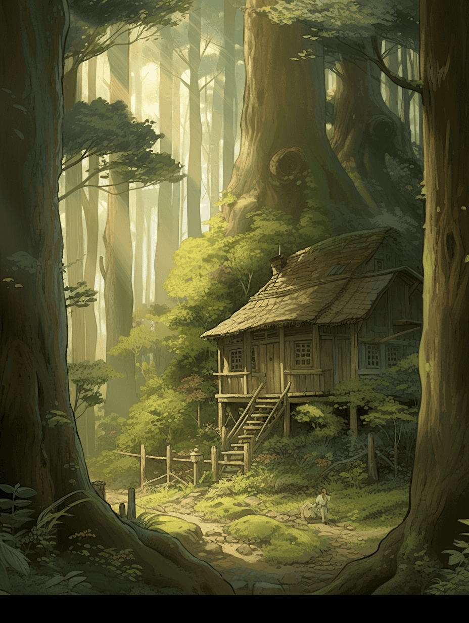 sharad6383 Forest Home in My Neighbor Totoro tranquil sanctua e93bf586 50e5 45c2 94b1 87dbcfebc040 0